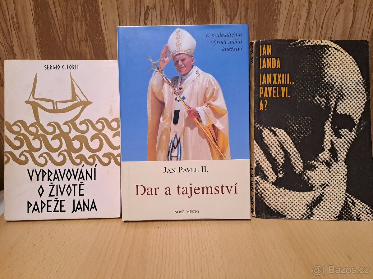 3x Knihy o životě papežů