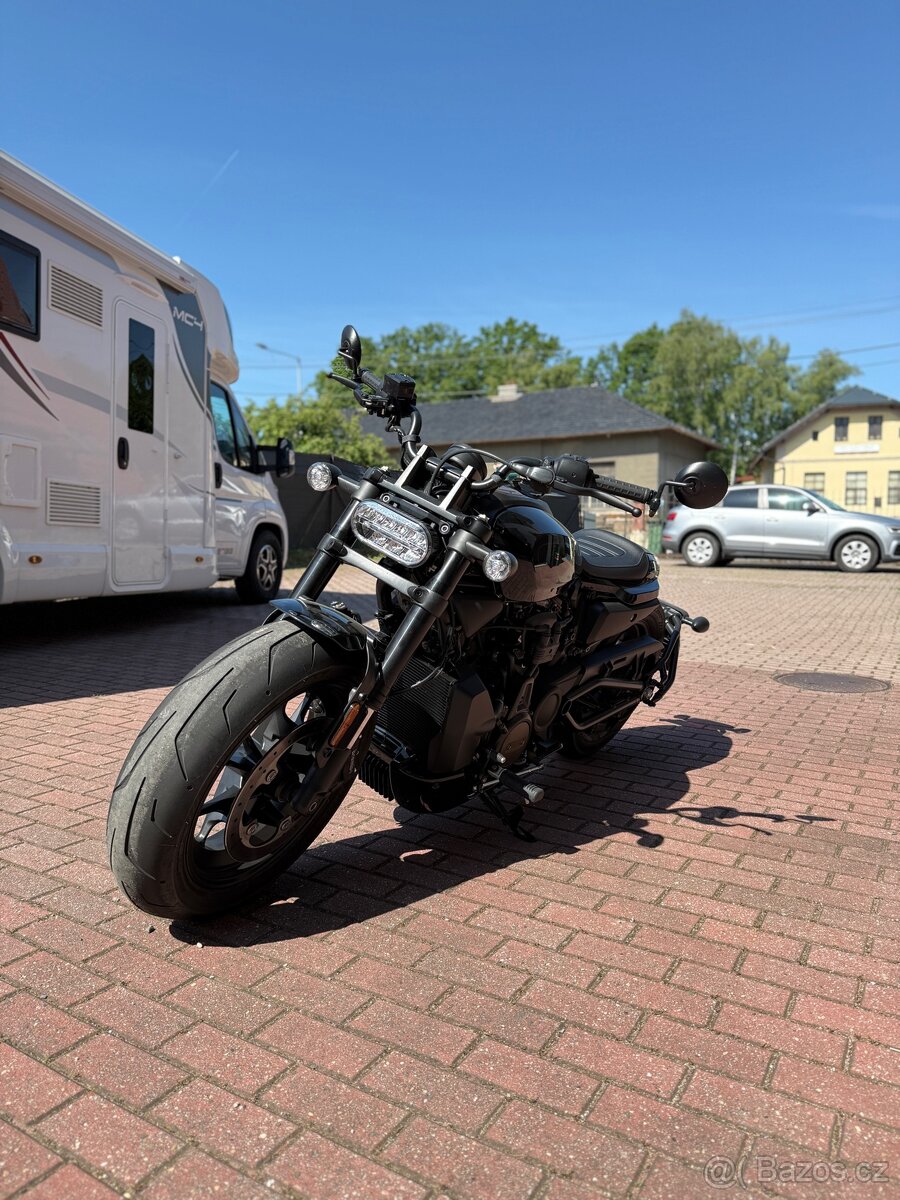 Harley-Davidson Sportster S 1250, ČR, DPH, Laděny výfuk