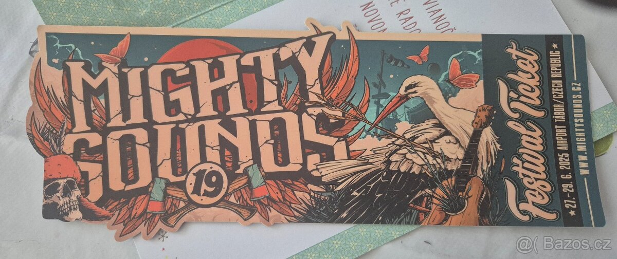 Vstupenka / lístek na Mighty Sounds