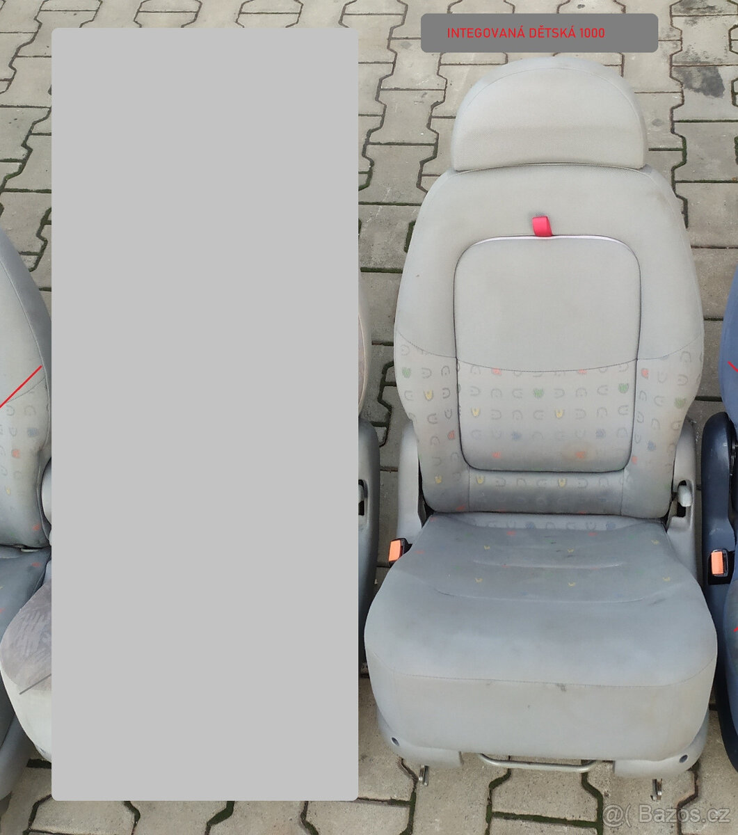 Sedačky do 2 a 3 řady VW Sharan Alhambra Galaxy i DĚTSKÉ..