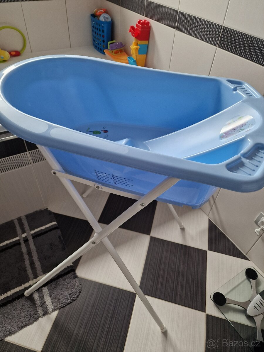 Dětská vanička se stojanem, super stav