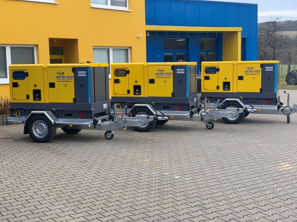 Generátor QAS 45 Atlas Copco