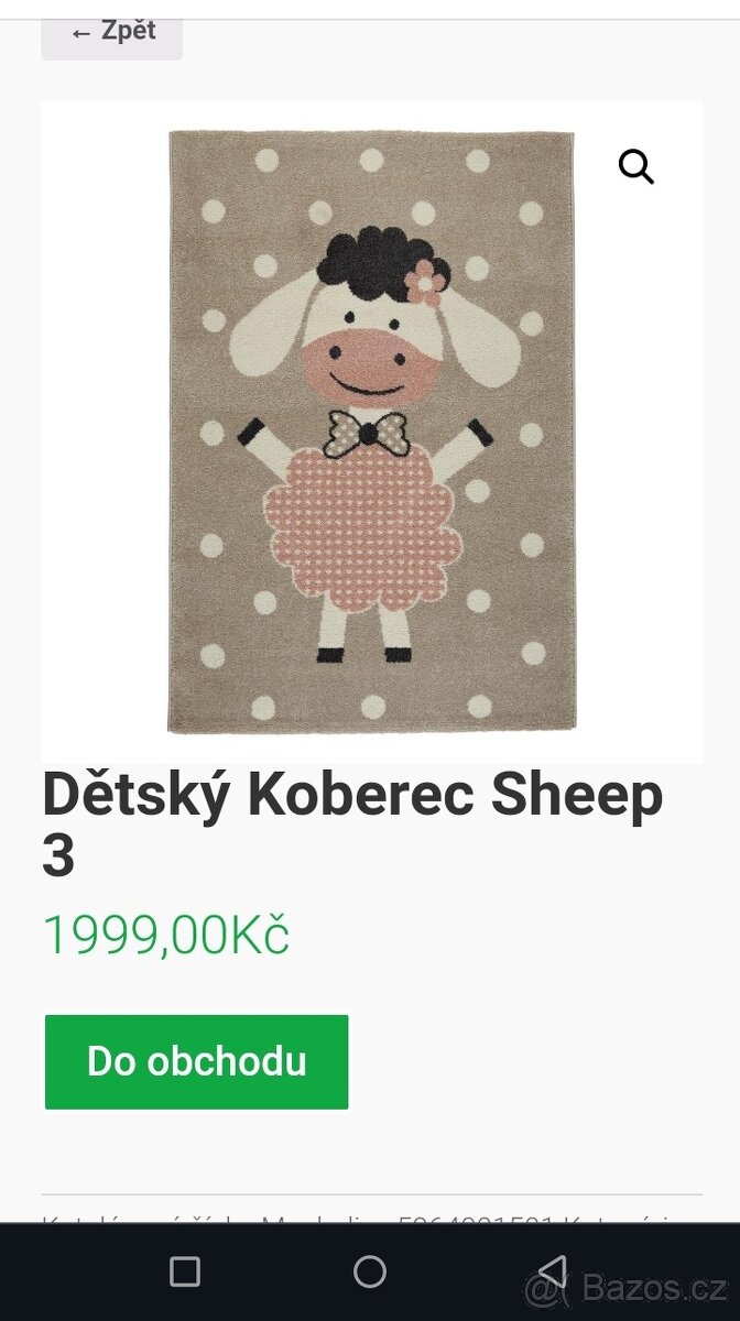 Dětský koberec TOP STAV
