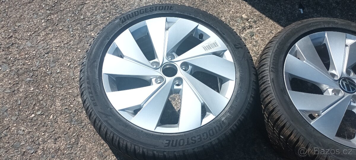Alu kola originál VW Golf 8 belmont R17, 5x112, et46, 6,5J,
