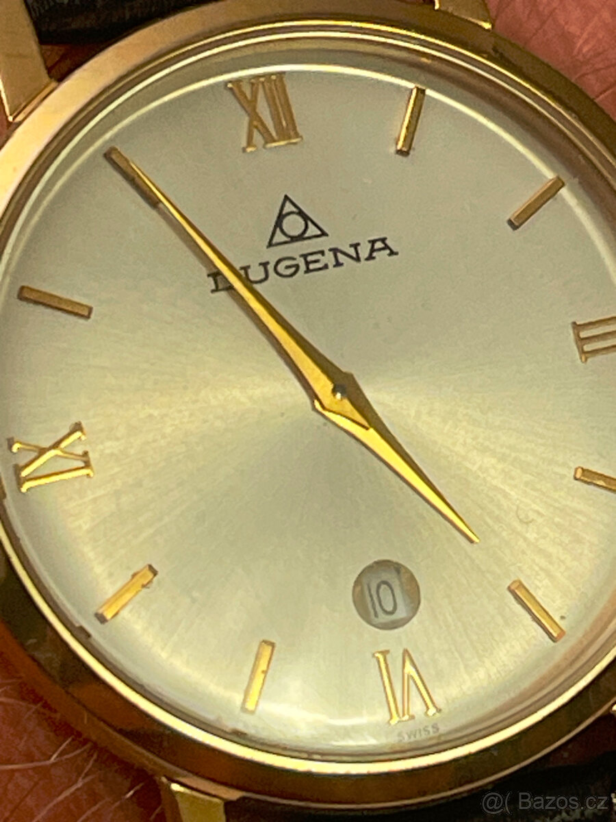 Hodinky Dugena swiss, strojek Quartz, čiselnik 35mm.