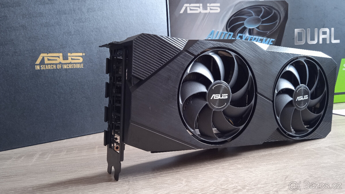 ASUS DUAL GeForce RTX 2070 SUPER O8G EVO - PERFEKTNÍ STAV