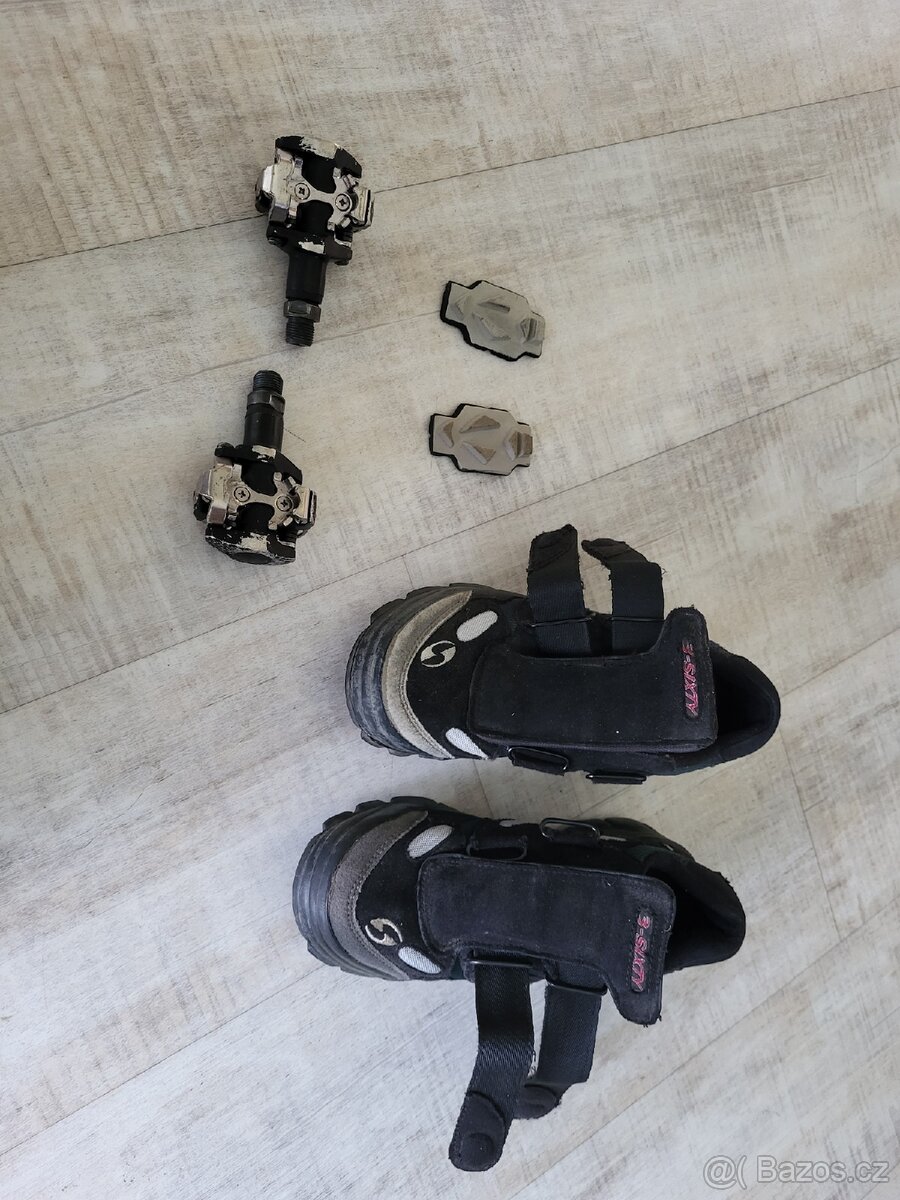 SPD pedály a dětské boty 36 SCOTT