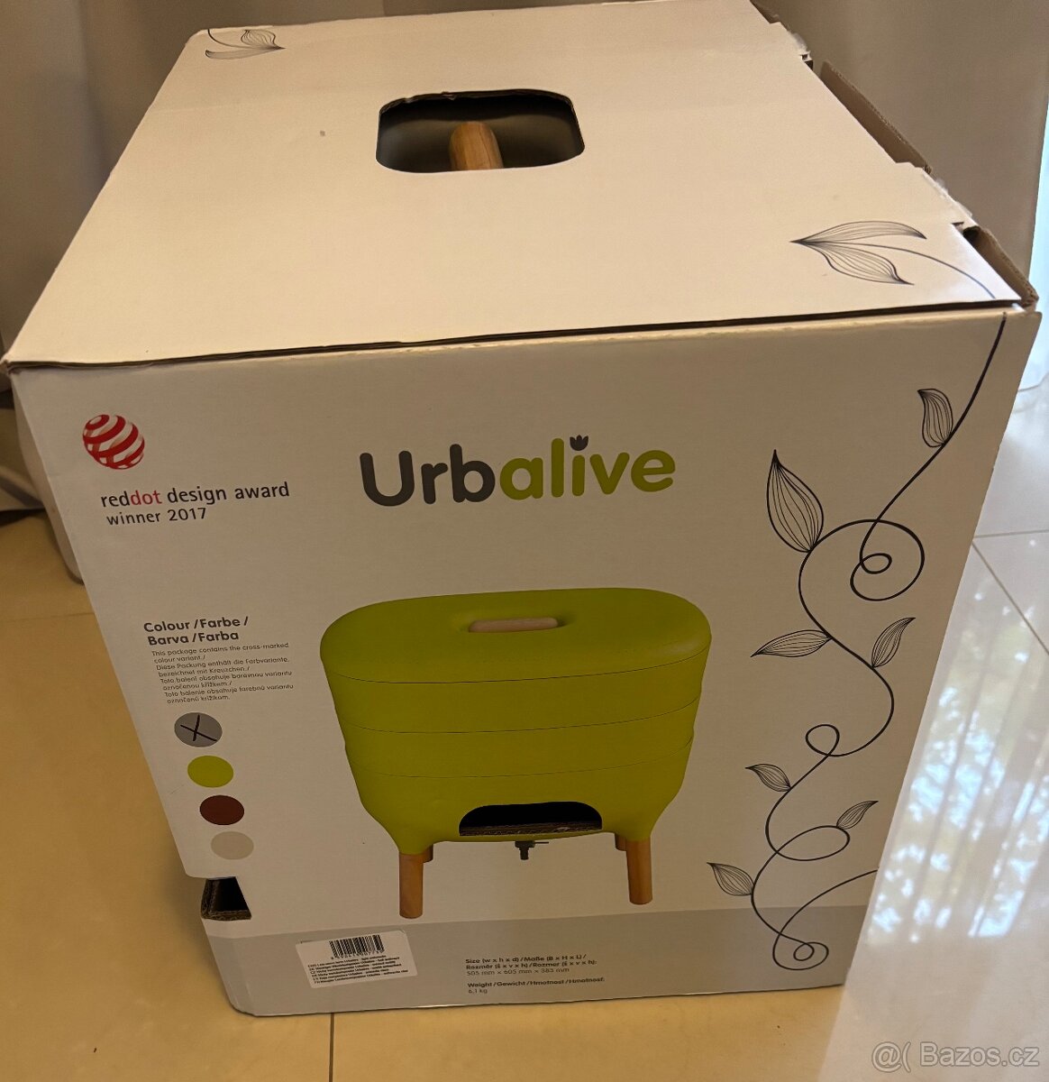 Vermikompostér URBALIVE