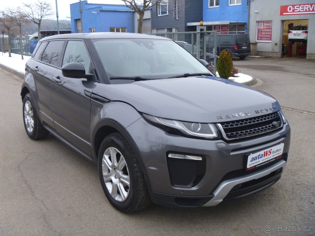 LAND ROVER RANGE ROVER EVOQUE 2.0 TD4 110kW 1.MAJITEL KŮŽE
