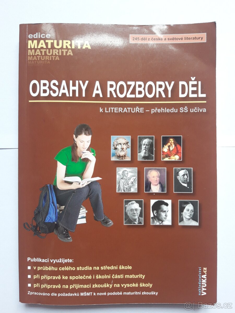 Obsahy a rozbory děl k literatuře – přehledu SŠ učiva