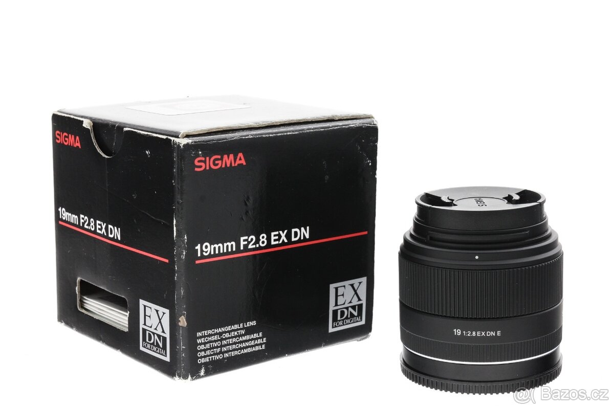 Sigma 19mm f/2,8 EX DN pro Sony E