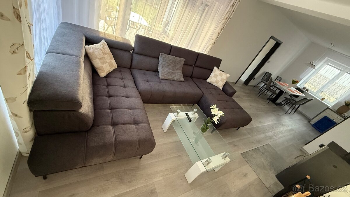 NOVÁ CENA - Nová šedá sedačka