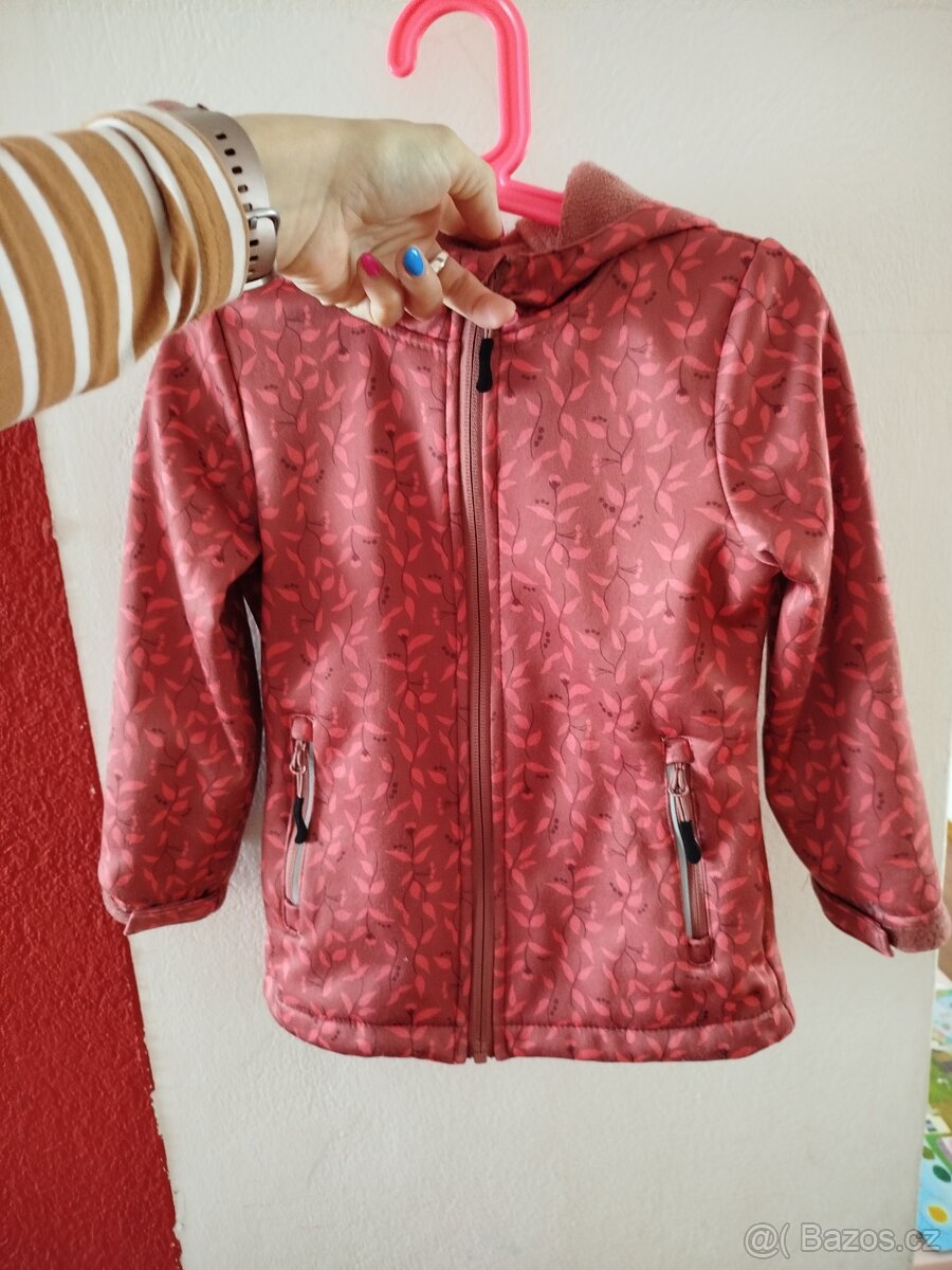 Dívčí softshellová bunda Lupilu 98/104