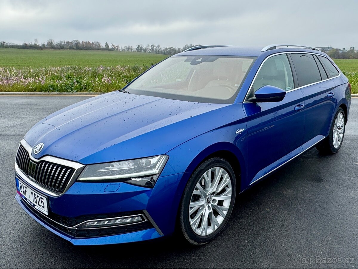 Škoda Superb,  2.0TDi 140kw 4x4 L&K webasto
