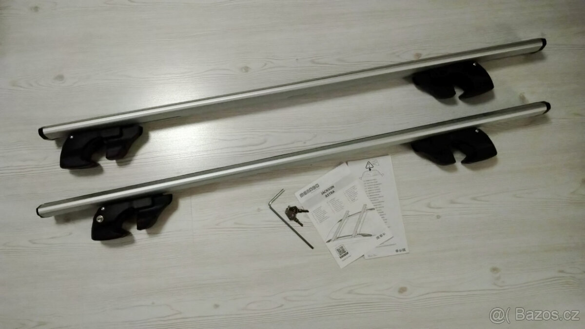 Sřešní nosič (příčníky) Menabo 120 cm Italy , jak nový