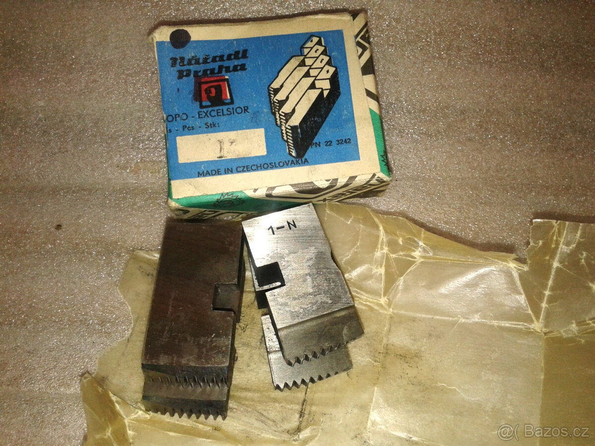 čelisti do závitořezné hlavy JOPO 1"