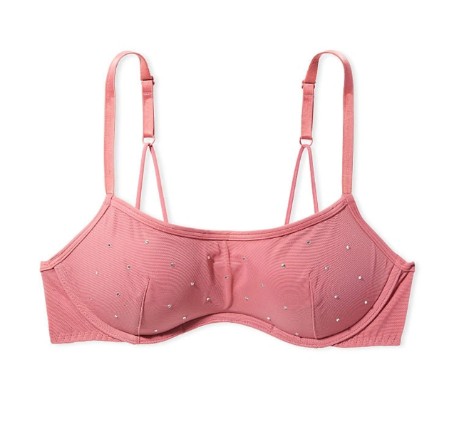 Push-up braletka ze síťoviny - Victoria's secret - M