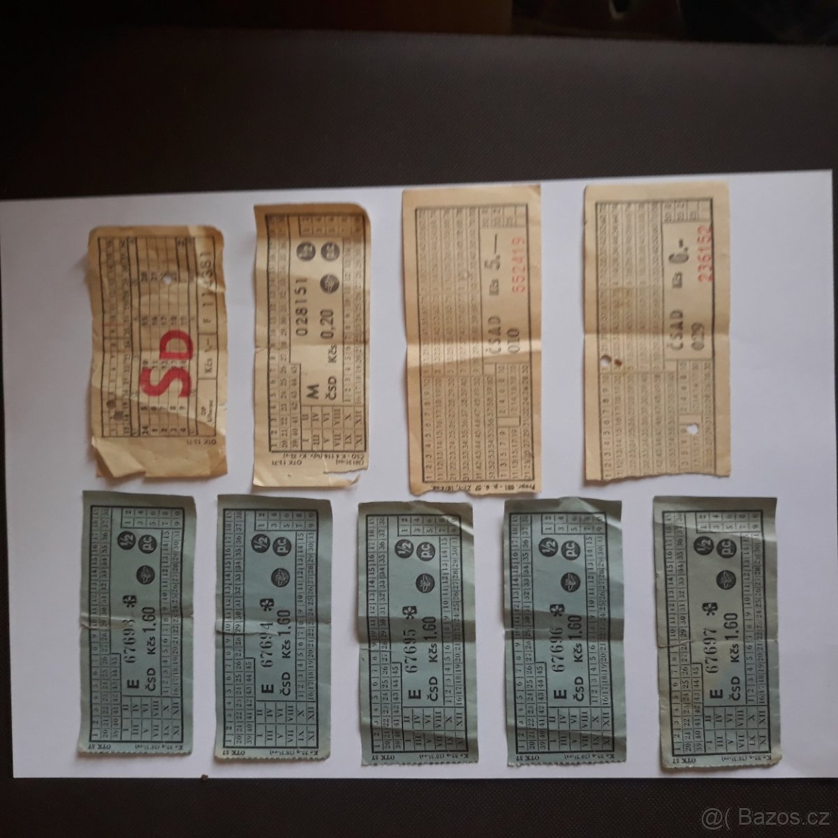 autobusové jízdenky