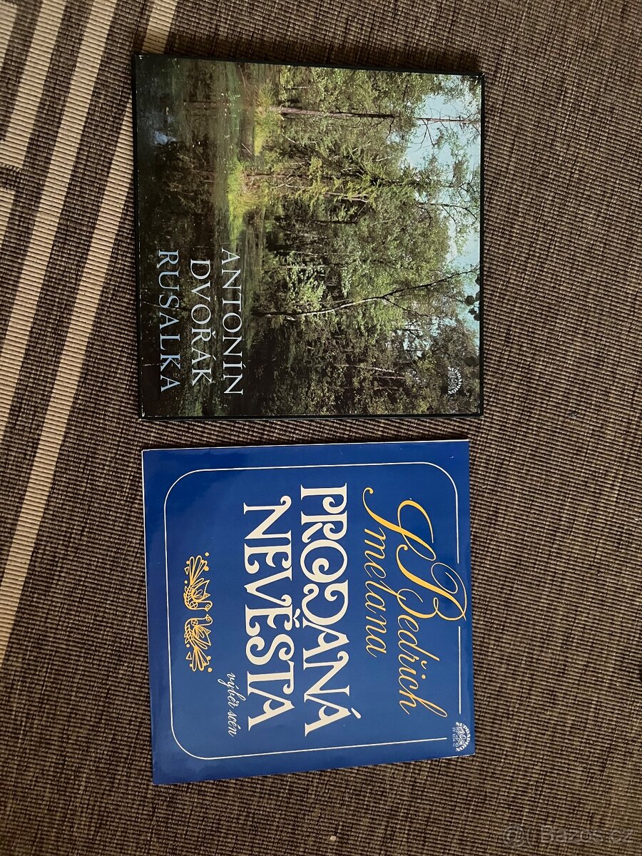 Dvořák: Rusalka (4LP) + Smetana: Prodaná nevěsta (1LP)