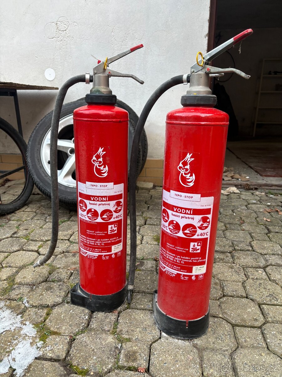 Hasící přístroje