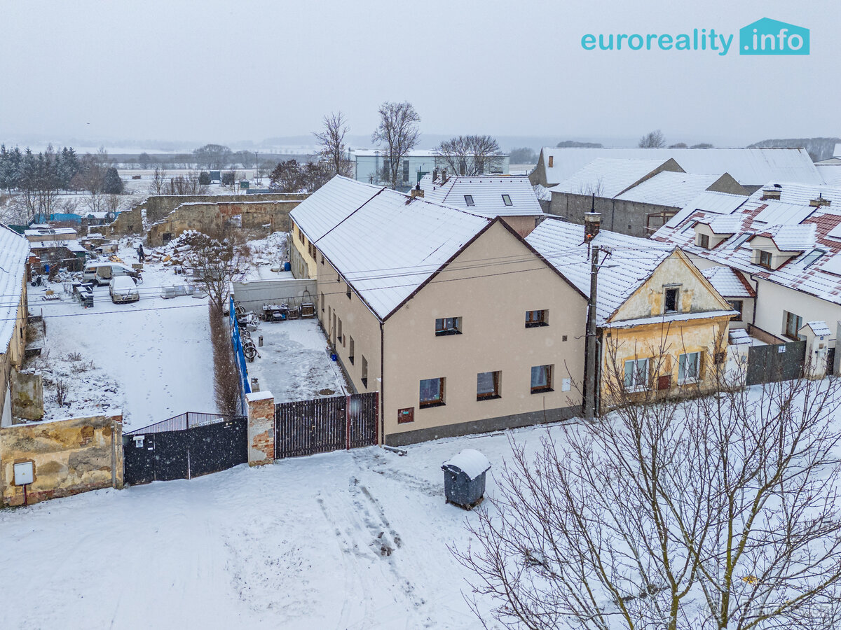 Prodej, rodinný dům, Úherce, ul. Náves