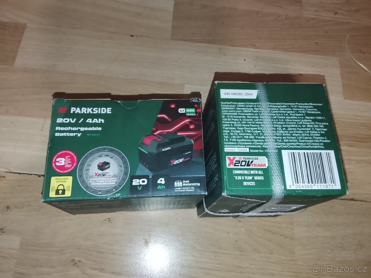 Parkside akumulátor 4Ah PAP 204 A1