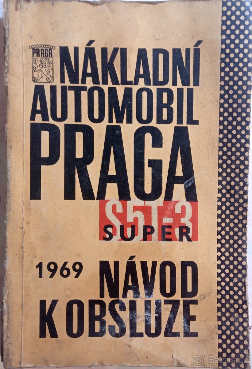 Návod k obsluze Praga S5T-3