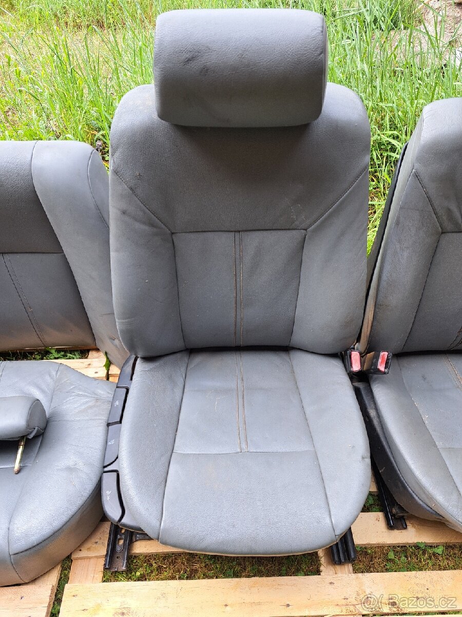 E39 sedan sedačky kožené