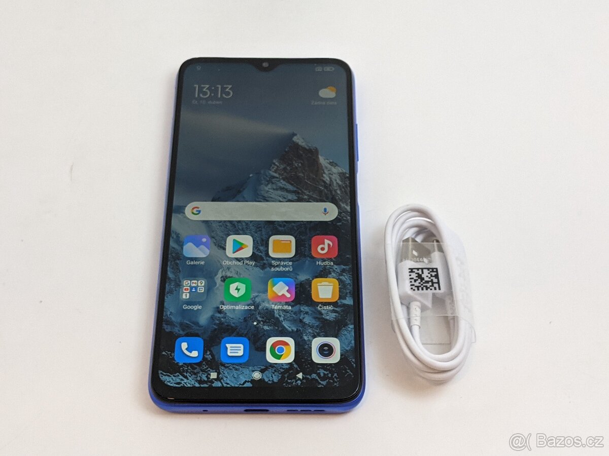 Xiaomi Redmi 9T 4/64 blue. Záruka 6 měsíců.