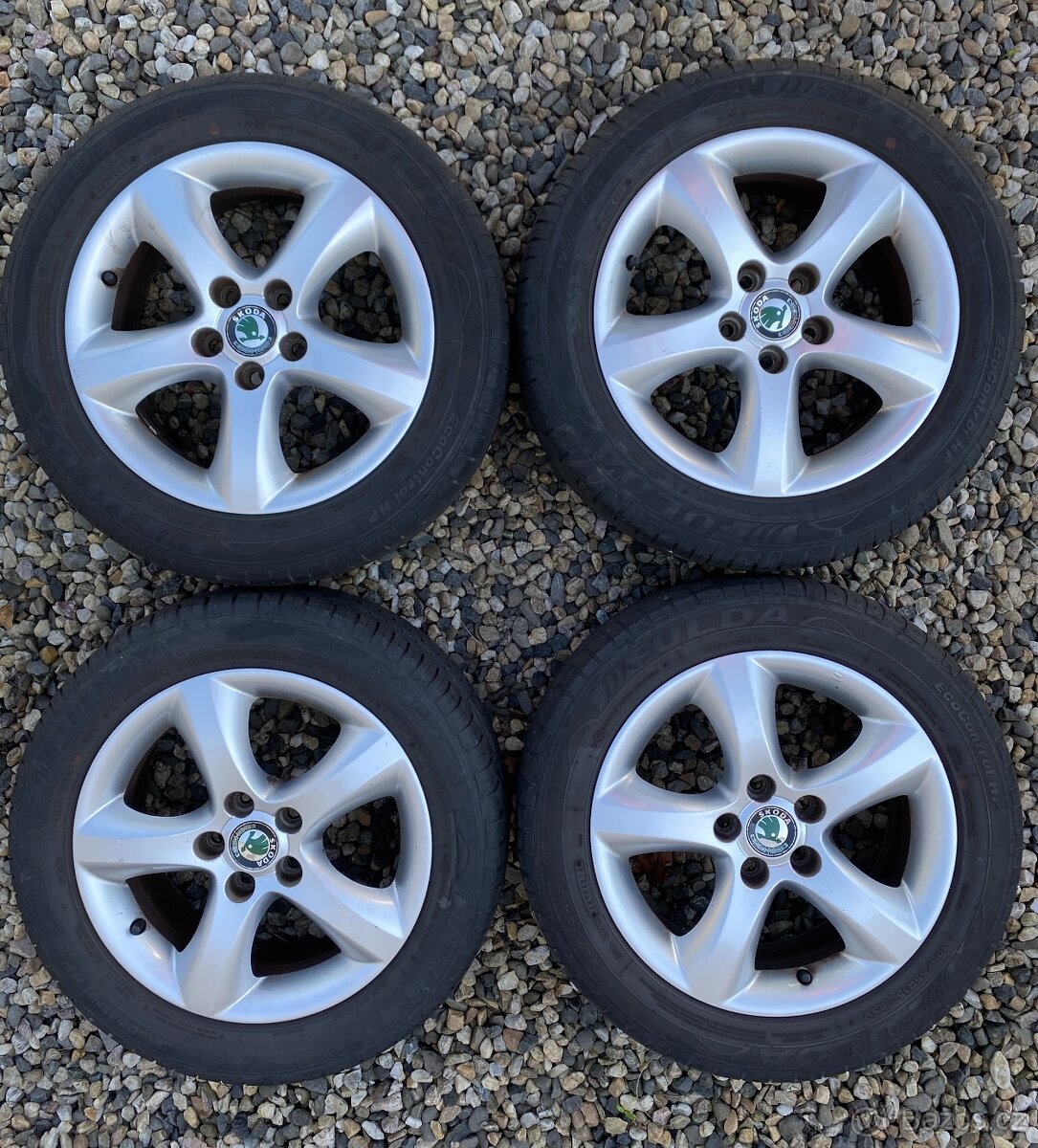 ALU KOLA 15" ORIGINÁL ŠKODA FABIA, ROOMSTER