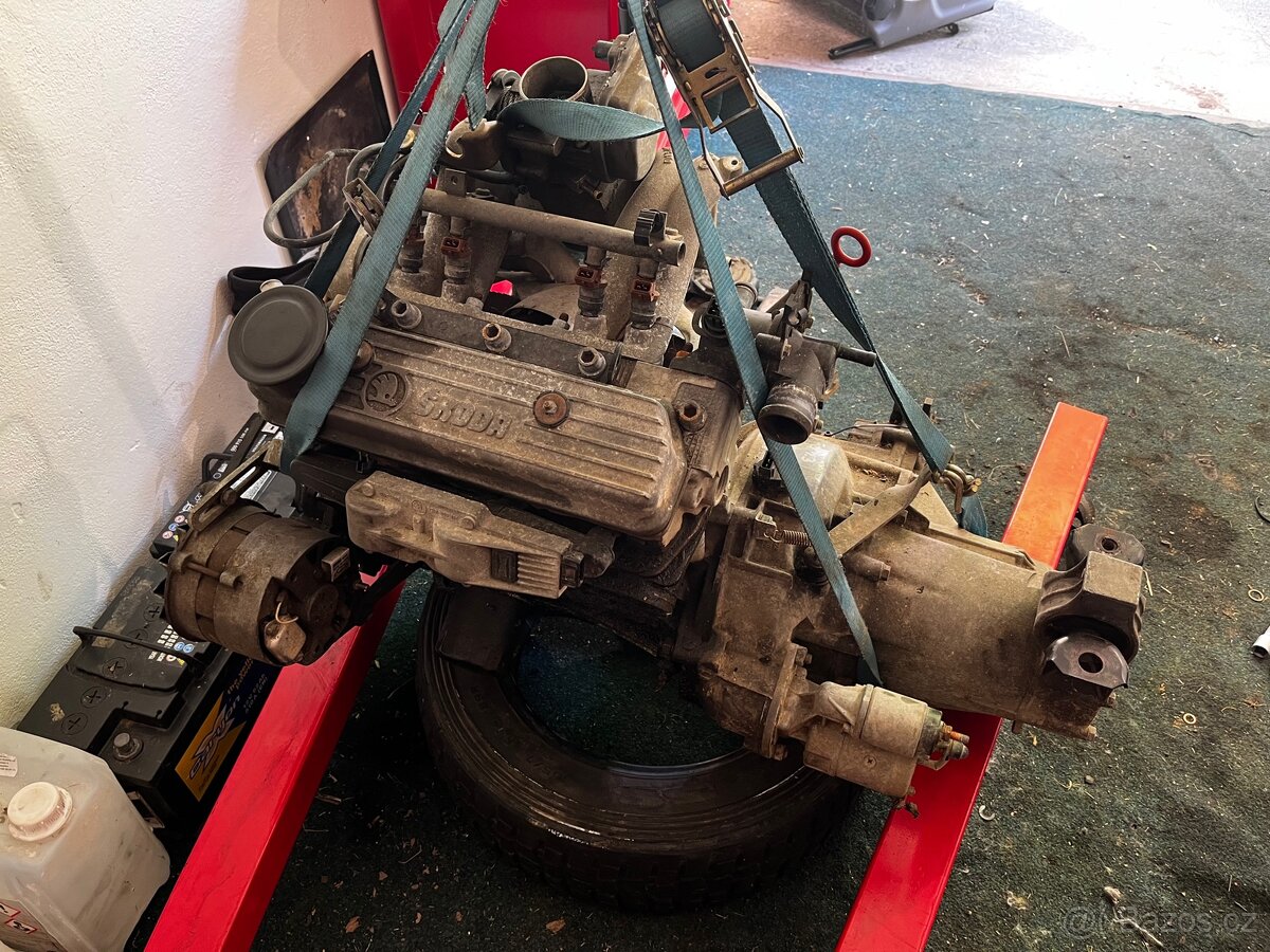 Škoda felici motor, převodovka