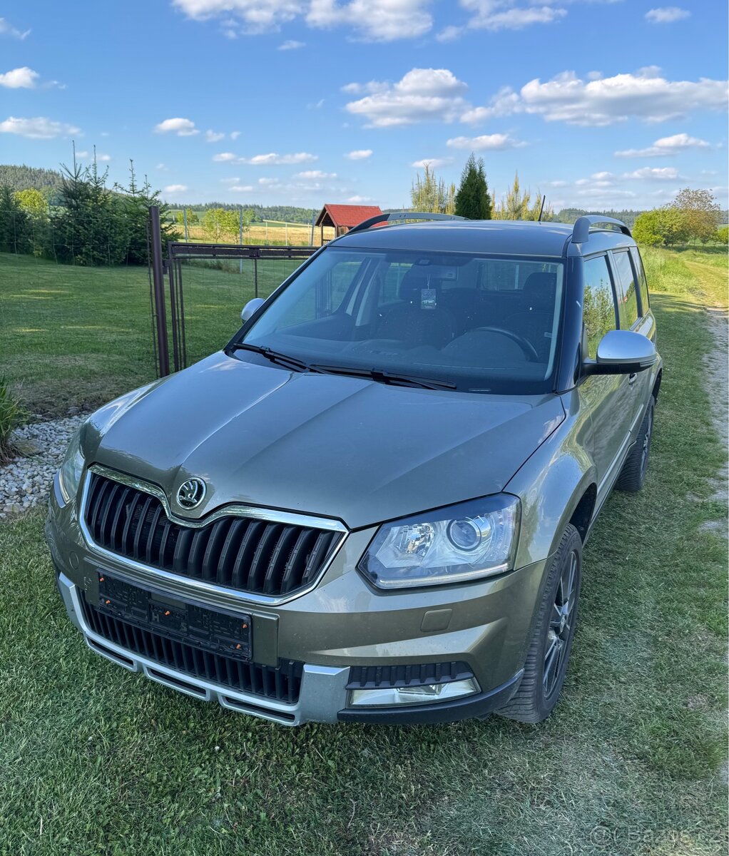 Škoda Yeti 1.4 TSI 4x4 110kw,Adventure,1.Majitel