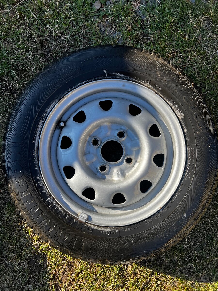 Plechový disk 4x100 155/80 r13
