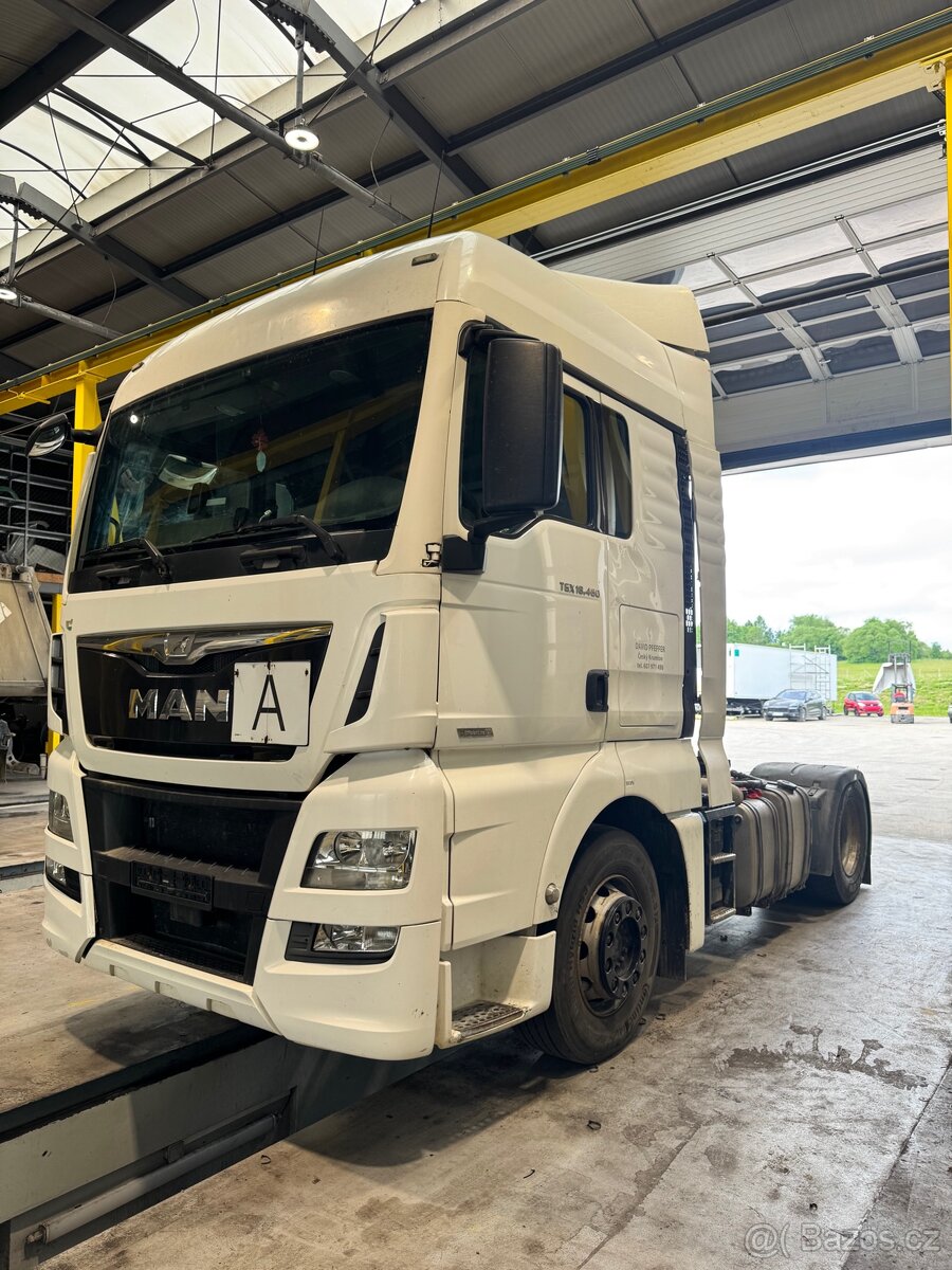MAN TGX 18.460 bez motoru, náhradní díly