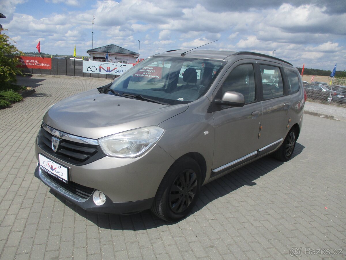 DACIA LODGY 1,6i Access 60KW LPG 2014 bez koroze