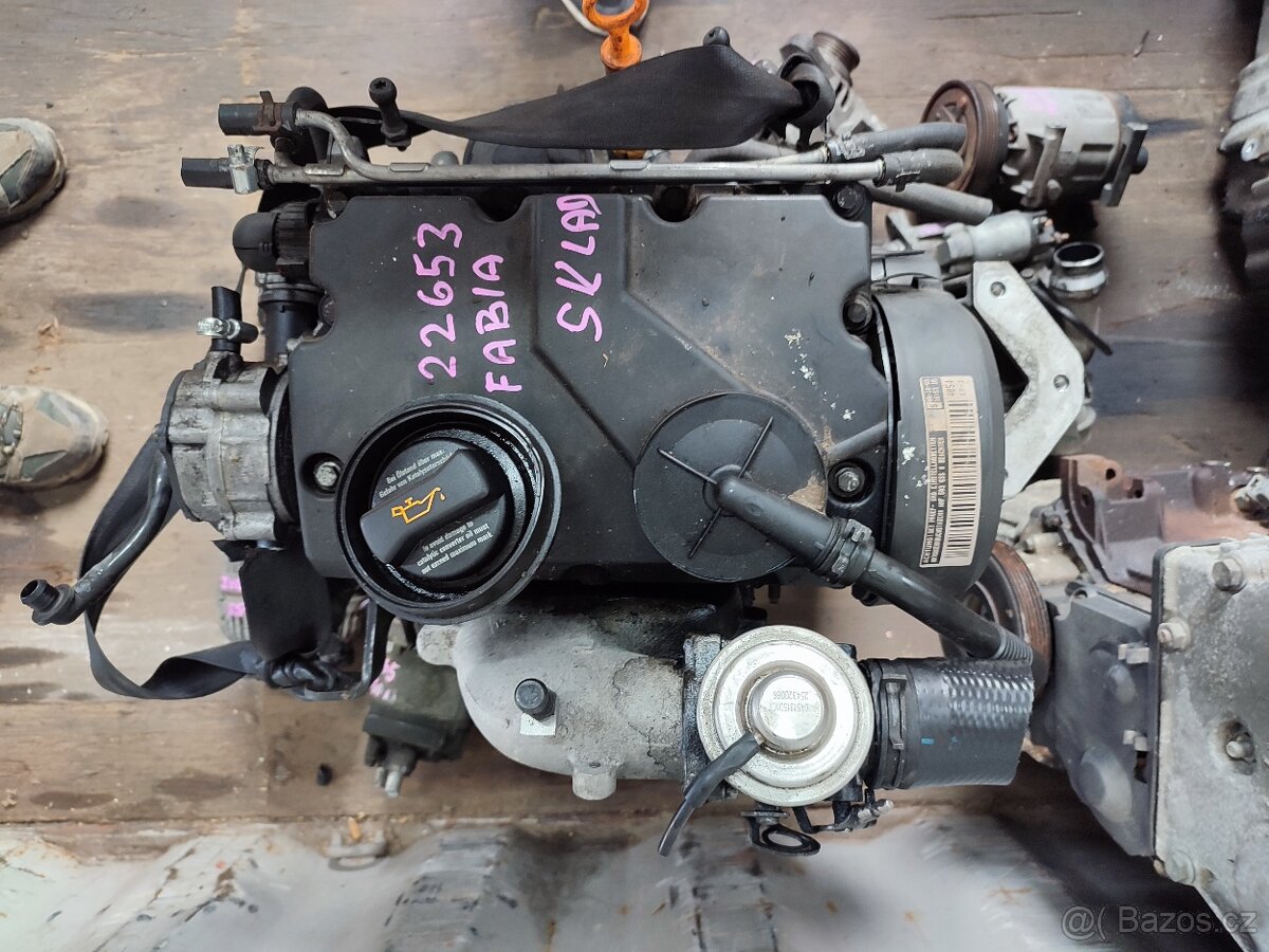 Prodám motor Škoda Fabia 1,4 NM č. 22653