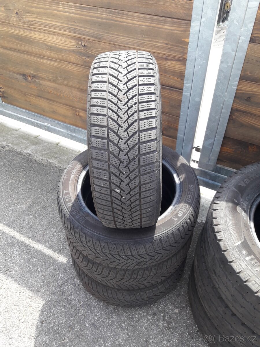 4x zimní pneu 185/55 R15