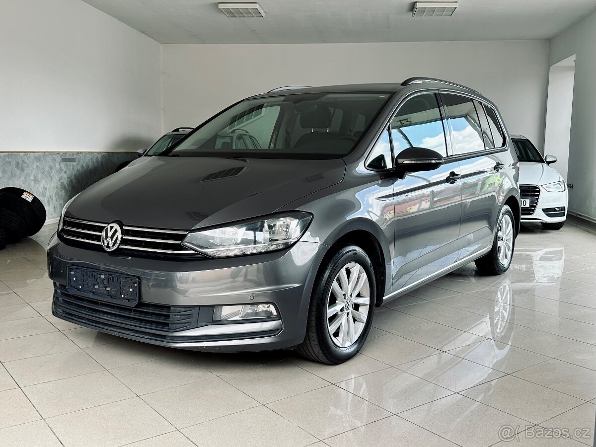 VW Touran III /81Kw/2016/7-MÍST/1.MAJITEL/Servis HISTORIE