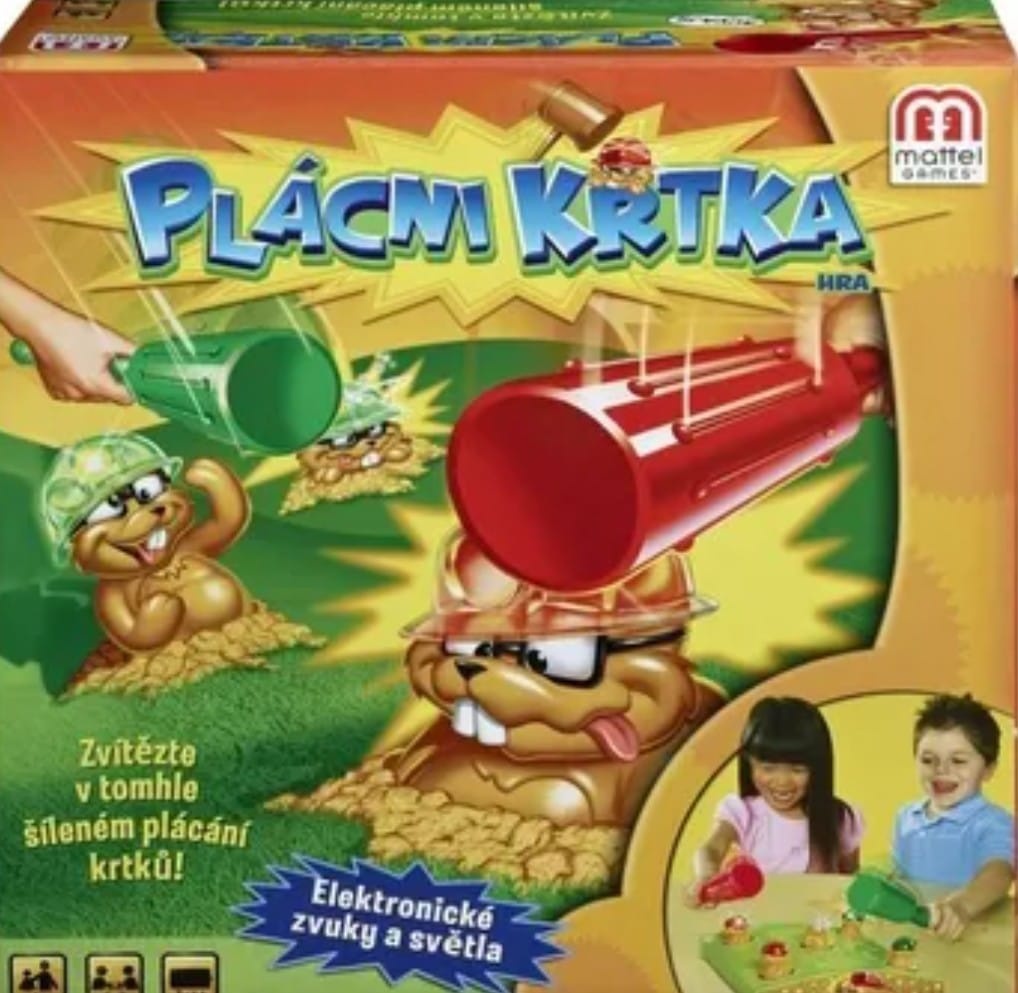 Hra Plácni krtka