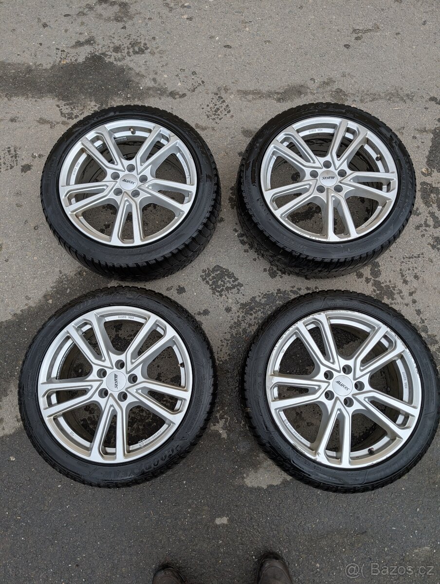 ALU disky ALUTEC 6Jx18 ET42 5x108 s pneu