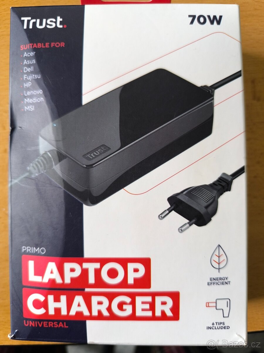 Napájecí adaptér Trust Primo 70W pro notebooky