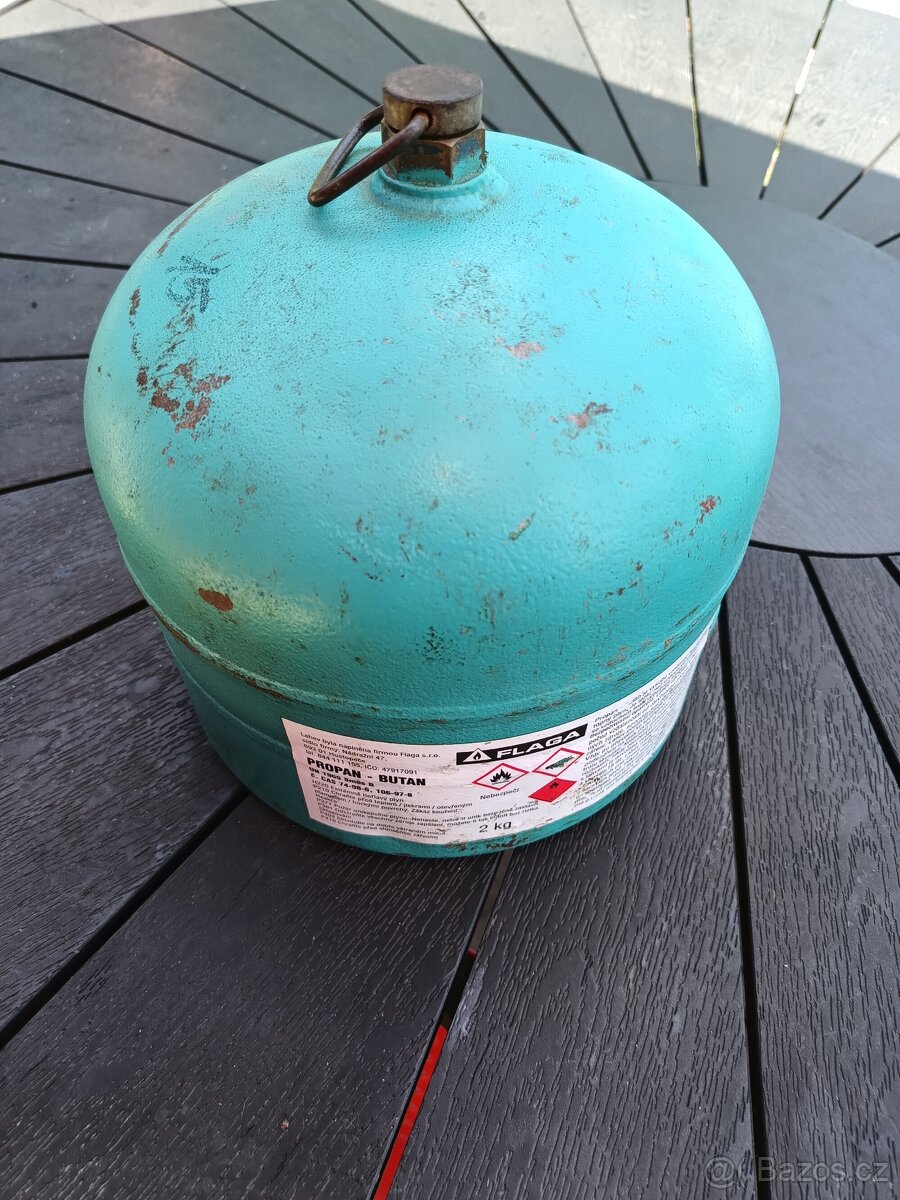 2 Kg láhev Propan-butan