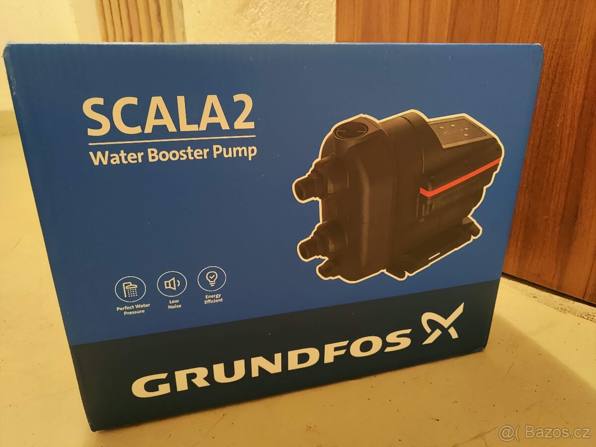 Nové domácí čerpadlo Grundfos SCALA2 - ZÁRUKA