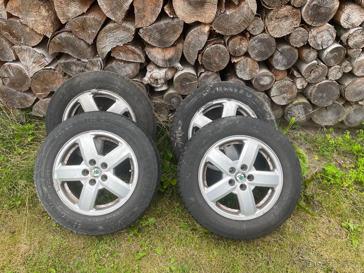 Prodám kola 5x100 R15