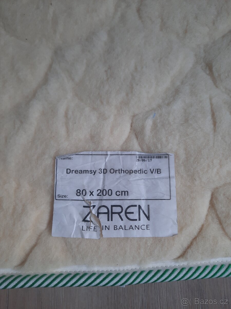 Zdravotní matrace Zaren