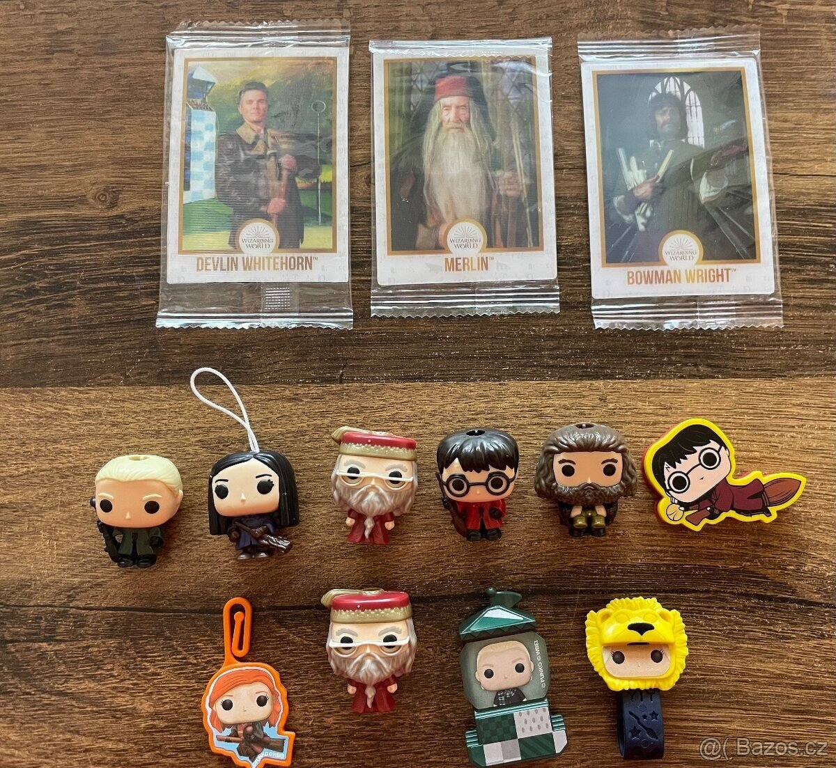 Harry Potter kinder a  kartičky s 3D efektem - cena celkem