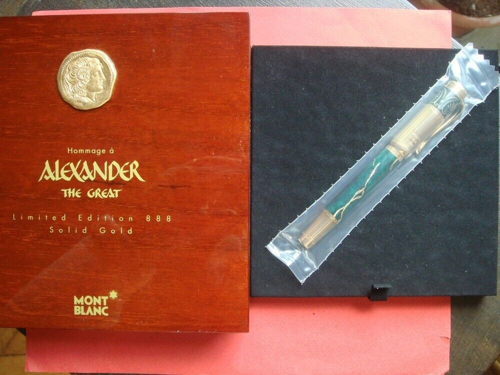 ZAPEČETĚNÉ MONTBLANC PATRON OF ART LIMITOVANÁ EDICE 888 ALEX