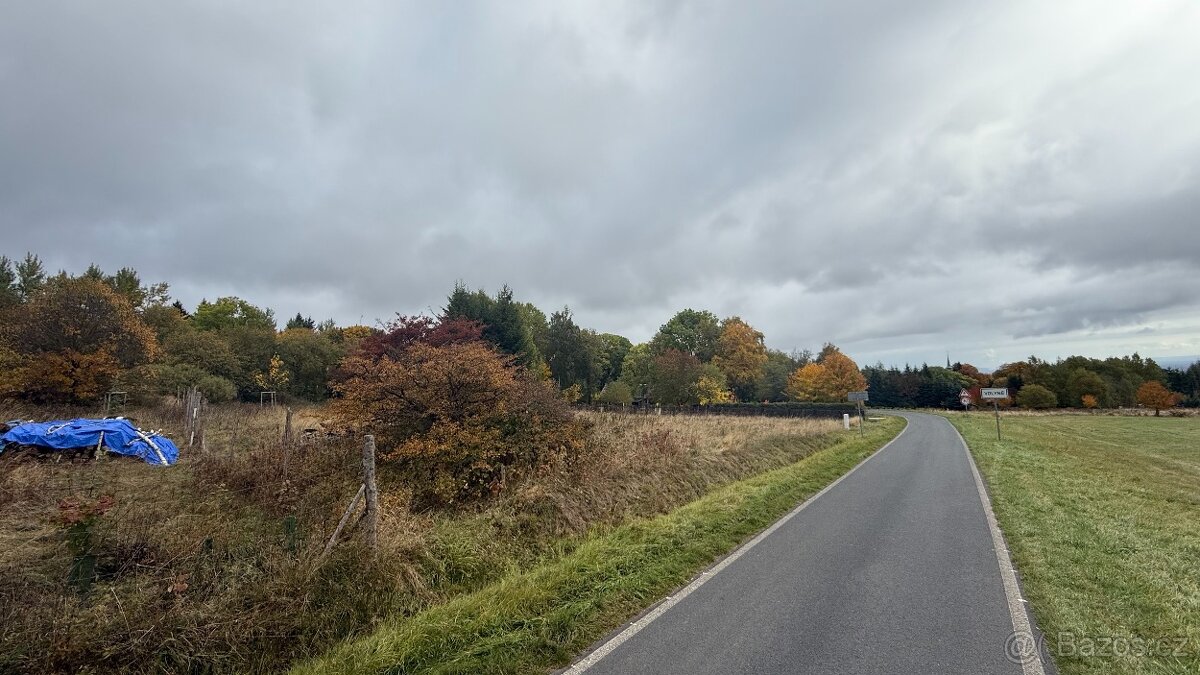 Prodám stavební pozemek 1100m2 Volyně u Výsluní