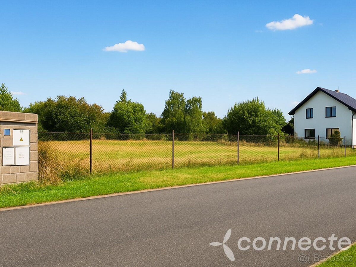 Prodej stavebního a kompletně zasíťovaného pozemku 805 m2, P