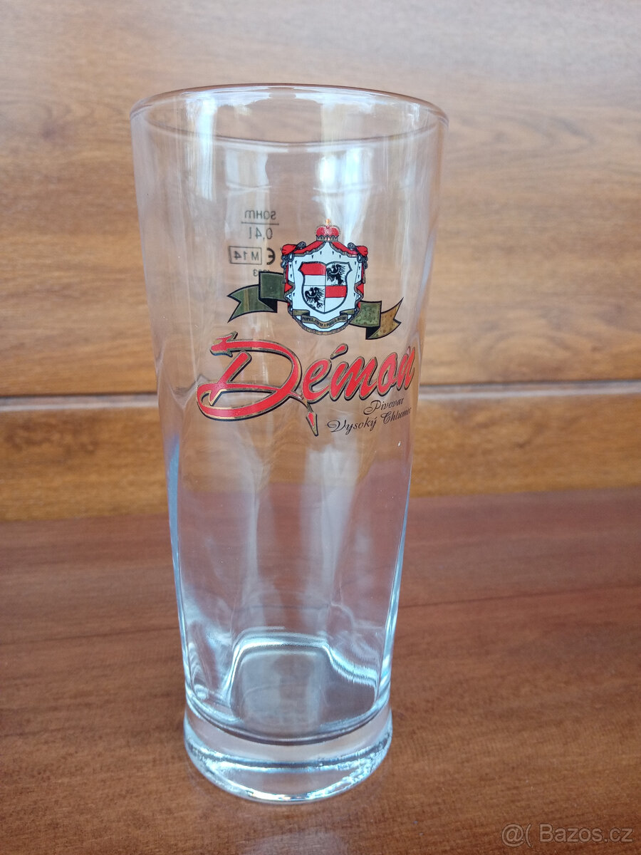 Pivní sklo Démon 0,4